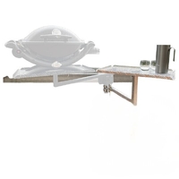 BBQArm Mate with Regular Chequer-Plate Tray