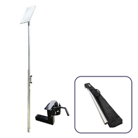 BBQArm Telescopic Starlink RV Pole with Vehicle Tow-Hitch Mount