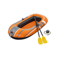 Supex Double Seat Boat Set With Oars & Pump