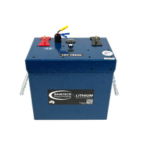 Baintech 150Ah Standard Power Compact Lithium Battery with Built-in 20 Amp Smart Alternator DC to DC Charger
