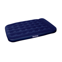 Bestway Double Inflatable Air Mattress with Built in Pillow, Navy