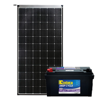 Century 125Ah AGM Deep Cycle Battery, eArc 430W Flexible Solar Panel