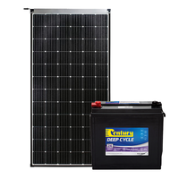 Century 140Ah AGM Deep Cycle Battery, eArc 430W Flexible Solar Panel