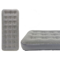 Wildtrak Single Coil Beam Flocked Airbed