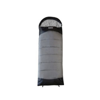 Wildtrak Murray Hooded Jumbo Sleeping Bag, 0 to -5c