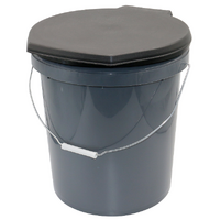Wildtrak 20L Travel Toilet Bucket With Lid Seat