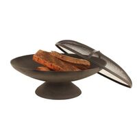 Wildtrak Cast Iron Fire Pit, 59x23cm, 6mm Thickness