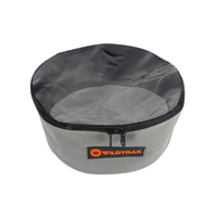 Wildtrak Round Canvas RV Hose Storage Bag with Handles