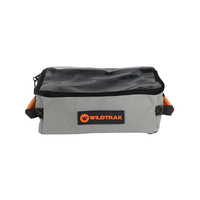 Wildtrak Medium Canvas Clear Top Storage Bag with Handles and Mesh Base
