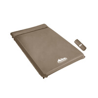 Weisshorn Thick Coffee Double Self Inflating Mattress