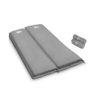 Weisshorn Grey Self Inflating Double Mattress