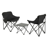 Weisshorn 3PCS Camping Compact Side Table & Chair Set