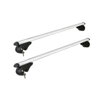 DZ Silver Universal Vehicle Roof Racks - 1200 mm, Set of Two