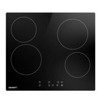 Devanti 60cm Electric Ceramic Cooktop 60cm 6kW