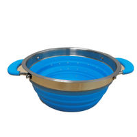 Supex Collapsible Colander, Blue