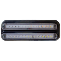 Supex Slimline Combination Rear Lamps, Small Stop/Tail/Indicator/Reverse with Black Base