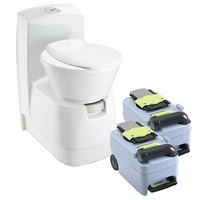 Dometic CTS 4110 Cassette Toilet with extra Spare Cassette
