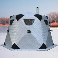 Topargee Four Seasons 3-4 People Hypercube Tent