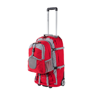 Explore Planet Earth Red Cursa Adventure Roller Bag, 65L 