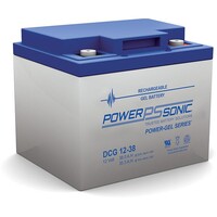 Power-Sonic 12V 38Ah Gel Deep Cycle Battery