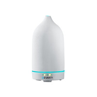 Devanti 100ml 4-in-1 Aroma Diffuser with LED & Remote Control - White