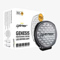 Lightforce 8" LED Genesis Driving Light Single, 12/24V, 140W