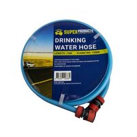 Supex 10-20m Coil Drinking Water Hose