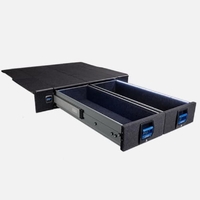 MSA 4x4 Double Storage Drawer System for Toyota Landcruiser 200 Series (10/2008 - 07/2021)