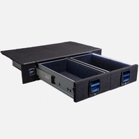 MSA 4x4 Generic Double Storage Drawer System, E700