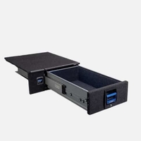 MSA 4x4 Left Storage Drawer System for Toyota Fortuner (2015 - Current)