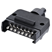 Supex 7 Pin Flat Plug, Male