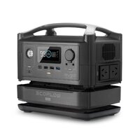 EcoFlow River600 Portable Power Station (24Ah@12V) with Extra Battery