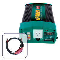 Enerdrive 2000W 24V Pure Sine Wave Inverter and RCD & AC Transfer Switch with DC Cable Pack