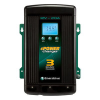 Enerdrive ePOWER 20A/12V Smart Charger - Three Output