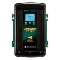Enerdrive ePOWER 40A/12V AC Smart Charger - Three Output