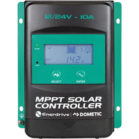 Enerdrive MPPT 12/24V 10A Solar Controller with Display