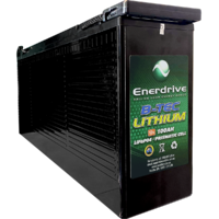 Enerdrive B-TEC 100Ah Slim Lithium Battery