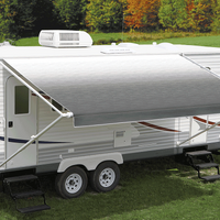 Carefree 12V Eclipse 4.27-5.49m Silver Shale Fade Rollout Awning (No Arms)