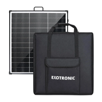 Exotronic 200W Fusion Portable Folding Solar Panel - No Controller