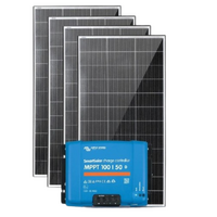 Exotronic 4x 200w Solar Panel & Victron SmartSolar MPPT 100/50 Bundle