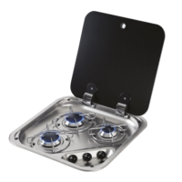 NCE CAN 3 Burner Square Hob-Unit, Electronic Ignition