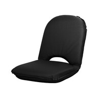 Artiss Foldable Beach Chair - Black