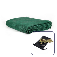 Aussie Traveller Dark Green Floor Matting