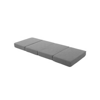 Giselle Bedding Foldable Mattress Folding Foam Single Grey