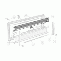 Dometic DLux and Seitz 1100 x 550 mm Fly Net