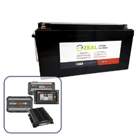 BMPRO Full Lithium Updgrade Bundle with Zeal 200Ah Lithium Battery