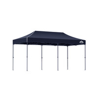Instahut Gazebo Pop Up Marquee 3x6m Folding Tent Wedding Outdoor Camping Canopy Gazebos Shade Navy