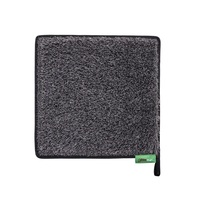 Muk Mat Grey Square Caravan Step Mat, 50 x 50cm