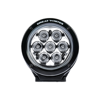 Great White 7 LED Round Driving Light, 120 
