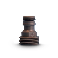 Adapter 3/4 inch BSP Tail to Click-On Hose Fitting